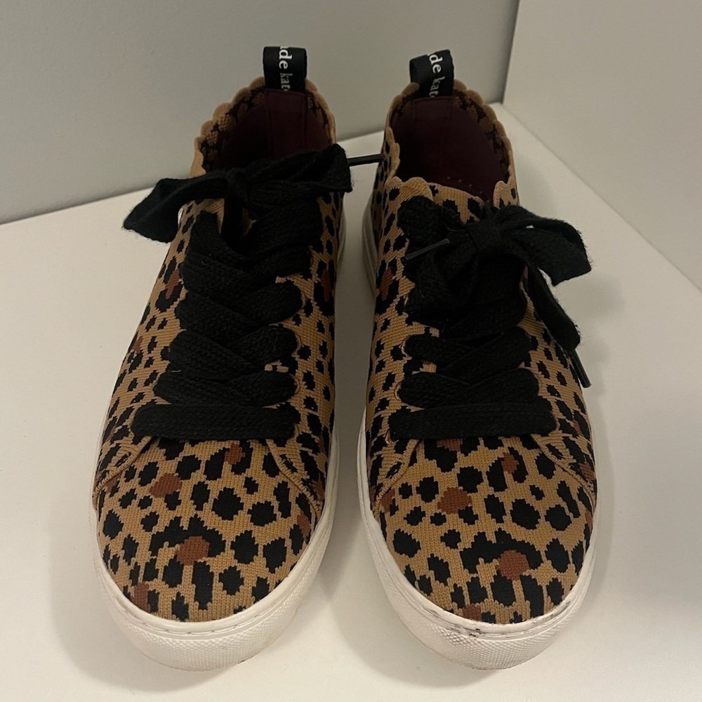 Kate Spade Leopard print Abbie Shoes, women’s 8 - Picture 4 of 7